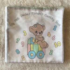 Vintage Precious Moments Cloth Counting Book